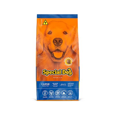 Ração Special Dog Sabor Carne Para Cães Adultos - Premium