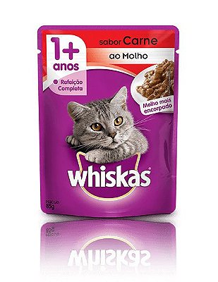 Ração Úmida Whiskas Sachê Adulto  85 gr