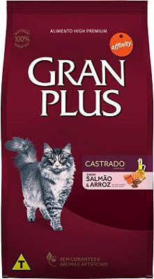 Ração Affinity  GranPlus Salmão e Arroz para Gatos Castrados Adultos 10,1 kg