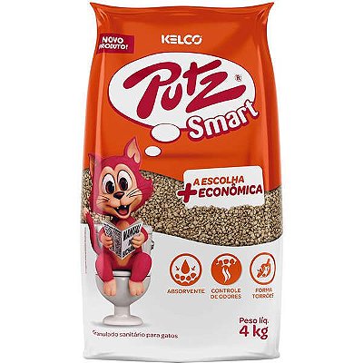 Areia Sanitária Kelco Putz Smart 4 kg