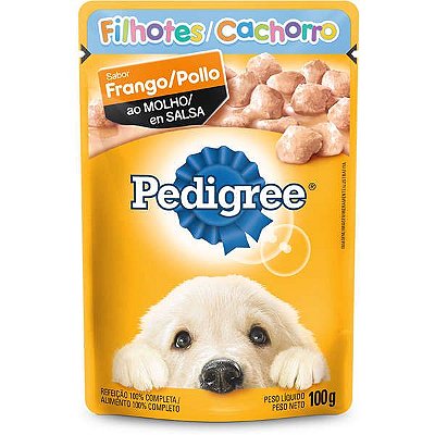 Ração Úmida Pedigree Sache Filhotes 100 gr