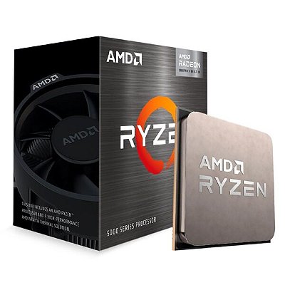 Processador AMD Ryzen 5 5600G 3.9GHz (4.4GHz Max Turbo) Cache 19MB 6 Núcleos 12 Threads Vídeo Integrado – 11644