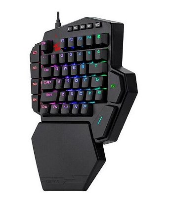 Teclado Mecânico Gamer Redragon K601 Rgb Diti X Switch Azul - 11912