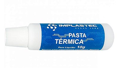 Pasta Térmica Implastec- Bisnaga Aplicadora 10G - 10500