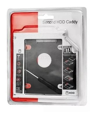 Adaptador DVD para HD Notebook Drive Caddy 9.5mm – 8650