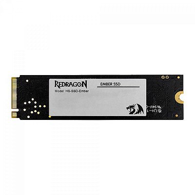 SSD 1TB M.2 NVMe Redragon Ember Leitura 2460MB/s E Gravação 2475MB/s - 12417
