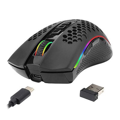 Mouse Gamer Redragon Storm Pro RGB Wireless 16000DPI - 12437