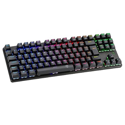 Teclado Mecânico Gamer T-Dagger BORA RGB Switch Marrom ABNT-2 - 11812