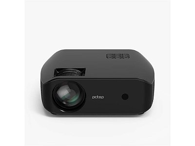 PROJETOR PCTOP MULTIMIDIA PC2000 2000 LUMENS LED PRETO