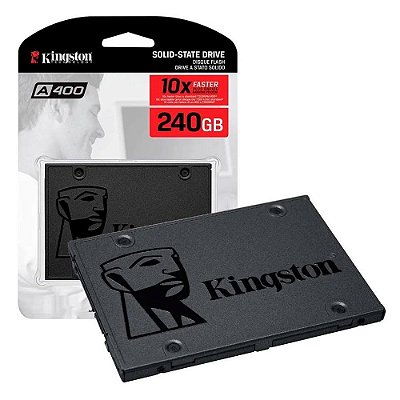 SSD Kingston 240GB Sata 3 Leitura 500MB/s E Gravação 350MB/s -8849