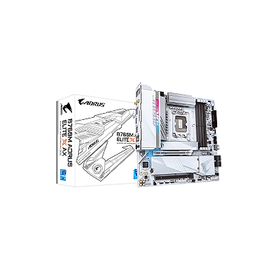 Placa MAE Gigabyte B760M a Elite X AX 1.1 Wifi - Intel 1700 - DDR5 - Matx - M.2 Nvme - Hdmi/displayport