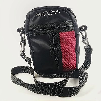 SHOULDER BAG MENTALIZE DETALHE VERMELHO