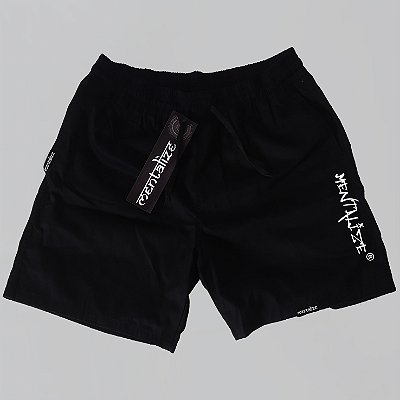 BERMUDA MENTALIZE SARJA - COR PRETO