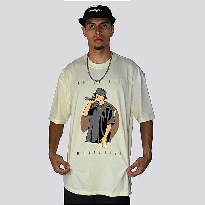 CAMISETA OFFWHITE COLLAB MENTALIZE X BREAKOFF