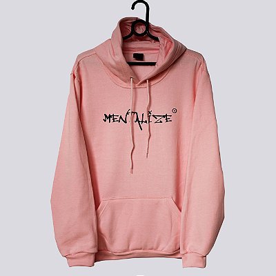 MOLETOM CANGURU ROSA BEBÊ MENTALIZE