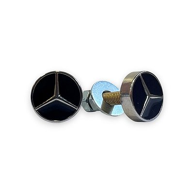 Par de Parafusos para Placa Mercedes-Benz