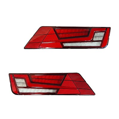 Par Lanterna Traseira LED Randon New R Bivolt