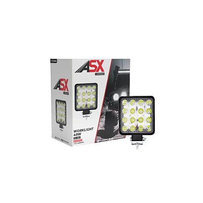 Farol de Milha em LED 48w Quadrado Bivolt