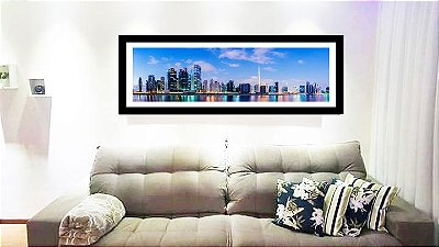 Quadro Strass Cristais Swarovski Dubai Emirados Árabes Colorido