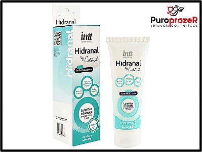 LUBRIFICANTE E HIDRATANTE ANAL HIDRANAL 50G - INTT