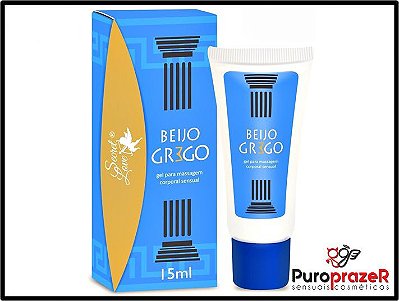 GEL COMESTÍVEL PARA BEIJO GREGO 15ML - SECRET LOVE