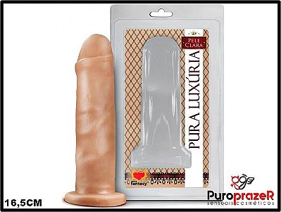 PRÓTESE SEM VIBRADOR 16,5CM - SEXY FANTASY