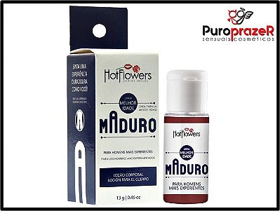 EXCITANTE MASCULINO ESTIMULADOR DE EREÇÃO MADURO 13G - HOT FLOWERS