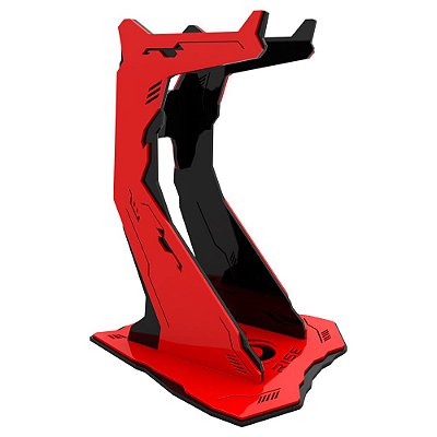 Suporte Headset Rise Gaming Venon Pro Black And Red RM-VN-02-BR