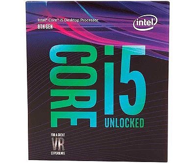 Processador Intel Core I5-8600k Hexa-Core 3.6GHz LGA1151 BX80684I58600K