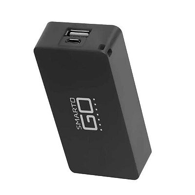 Carregador Portátil Multilaser CB125 4000Mah Usb Preto