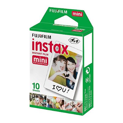 Filme Instantâneo Fujifilm Instax Mini Com 10 Fotos