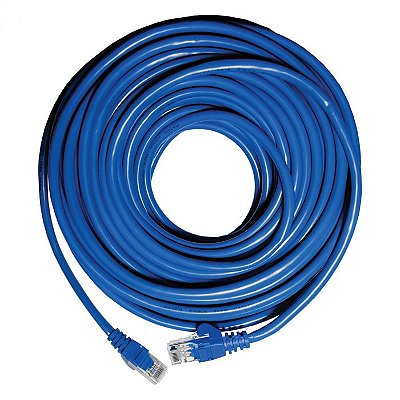 Patch Cord Cat5e Seccon 30 Metros Azul