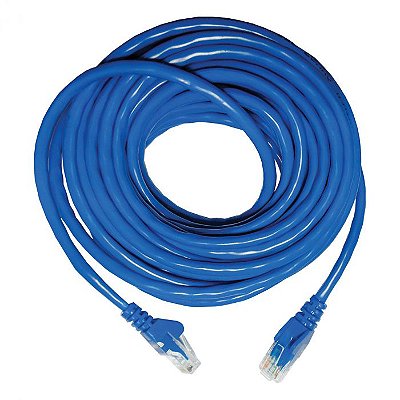 Patch Cord Cat5e Seccon 10 Metros Azul