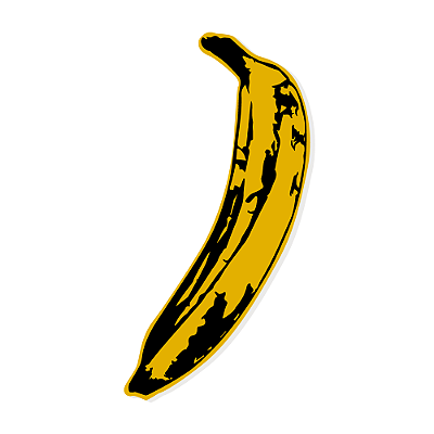 Escultura de Parede Banana Andy