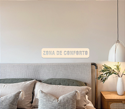 Placa Vazada Zona de Conforto
