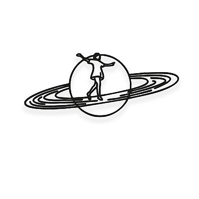 Decorativo Saturn Dance