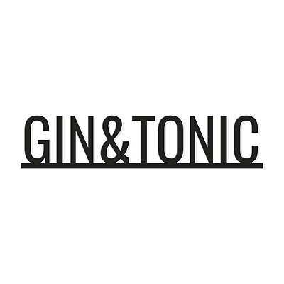 Palavra para Parede Gin & Tonic