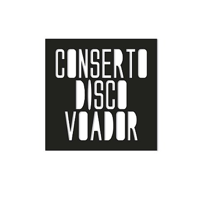 Placa Vazada Disco Voador