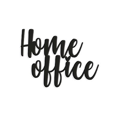 Frase de parede Home Office