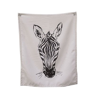 Bandeira de Parede Zebra