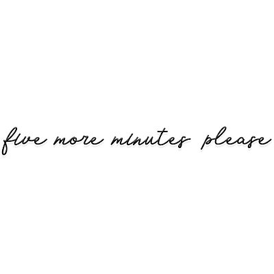 Frase de parede five minutes