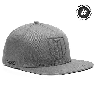 Boné Mojave Classic Aba Reta - Cinza | PRÉ-VENDA