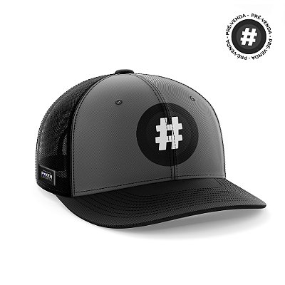 Boné Trucker Ficha - Preto | PRÉ-VENDA