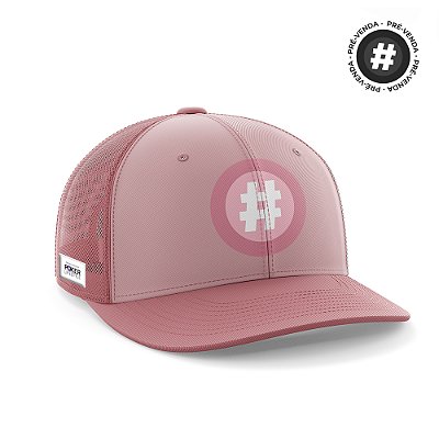 Boné Trucker Ficha - Rosa | PRÉ-VENDA