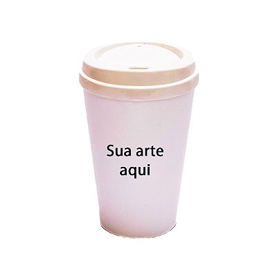 40 Copos de café 300ml personalizados