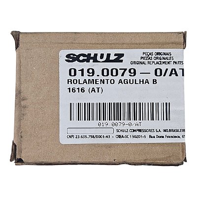 Rolamento Agulha Schulz MSW 40 / 60 Max (019.0079-0/AT) - P2.M13