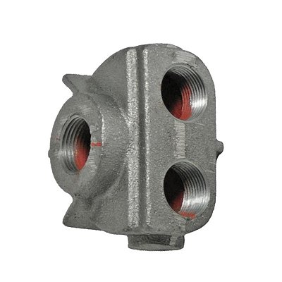 Adaptador Conector Serpentina com Furo Superior - Schulz MSWV 60 Fort / Chiaperini CJ 60 APW (20517001/AT) - P2.J17