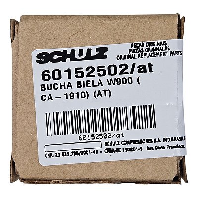 Bronzina / Bucha Virabrequim - 58 x 52 x 32,5mm - Schulz MSWV 80 Max / Wayne W900 (60152502/AT) - P2.B10