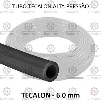 Mangueira Tecalon Alta Pressão PA6 - 1/4 (Por Metro)