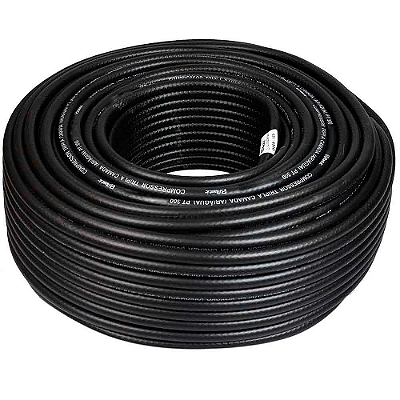Rolo Mangueira Compressor Borracha Plastic - 300psi - 100m - 1/2